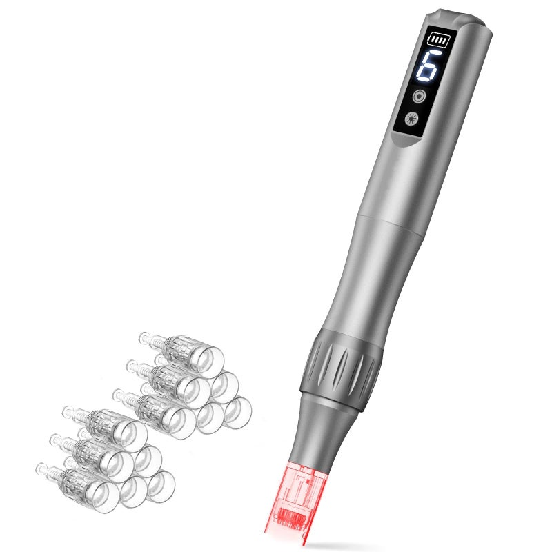 Microneedle Derma Roller Pen Dermabrasion Roller 025mm Microneedling Roller Microneedle Roller Derma Roller 025mm for Women Men Home Use